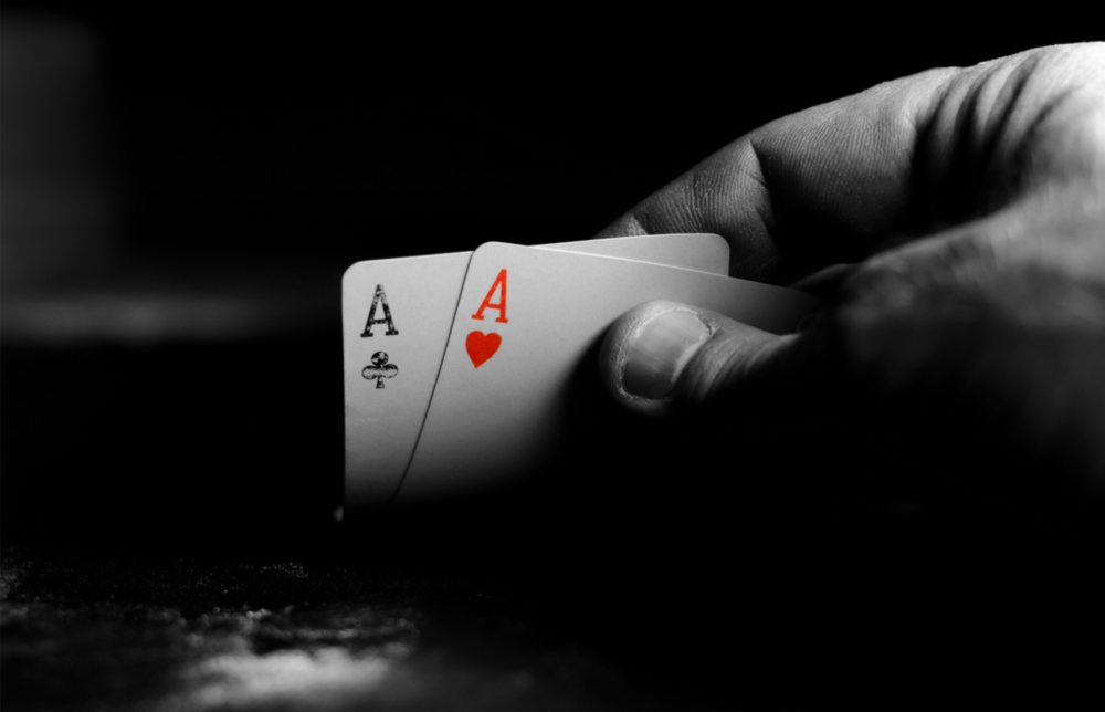 Playing Cards Glass Wall Art