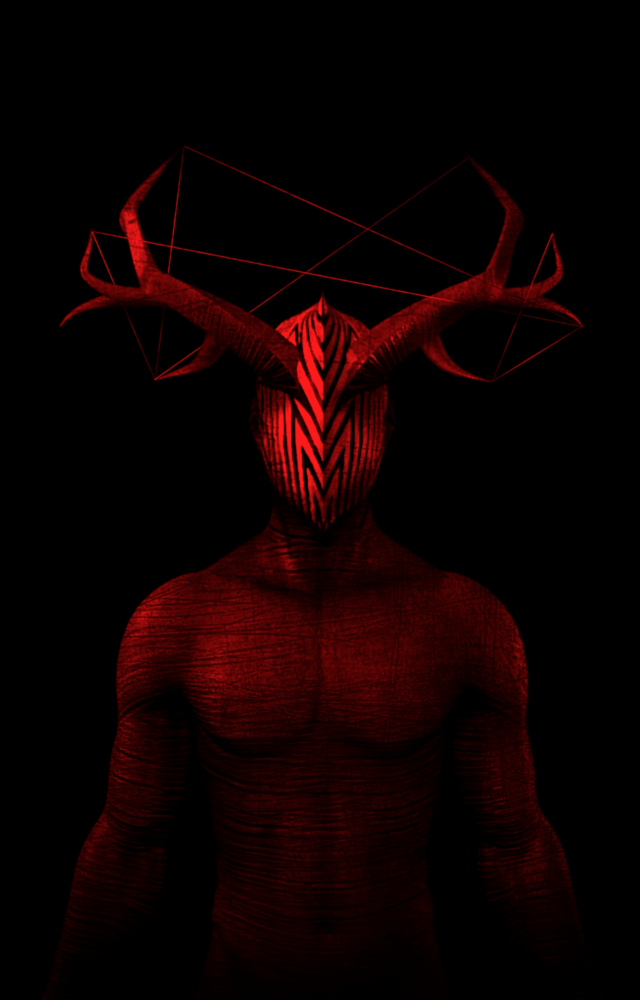 Donnie Red Glass Wall Art