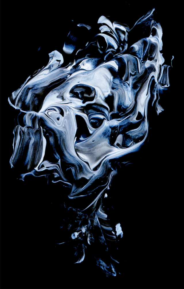 Abstract Gray Glass Wall Art