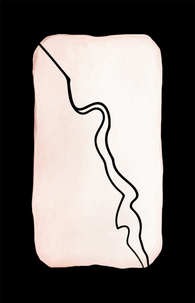 Abstract Distinction Glass Wall Art