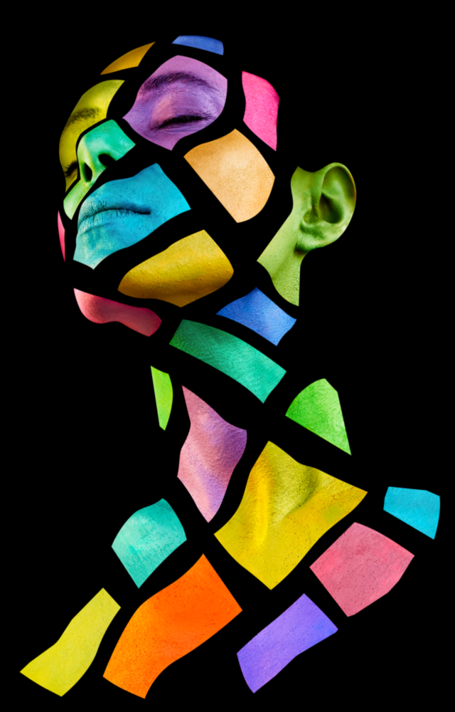 Colorful Spirit Glass Wall Art