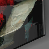 Red Forest Glass Wall Art  || Designer Collection | Insigne Art Design