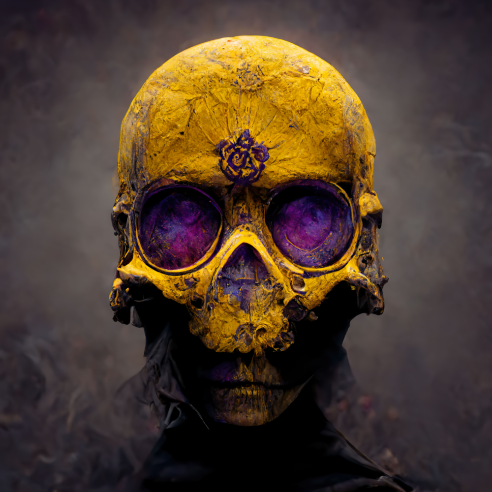 Yellow Head Glass Wall Art  || Designer Collection