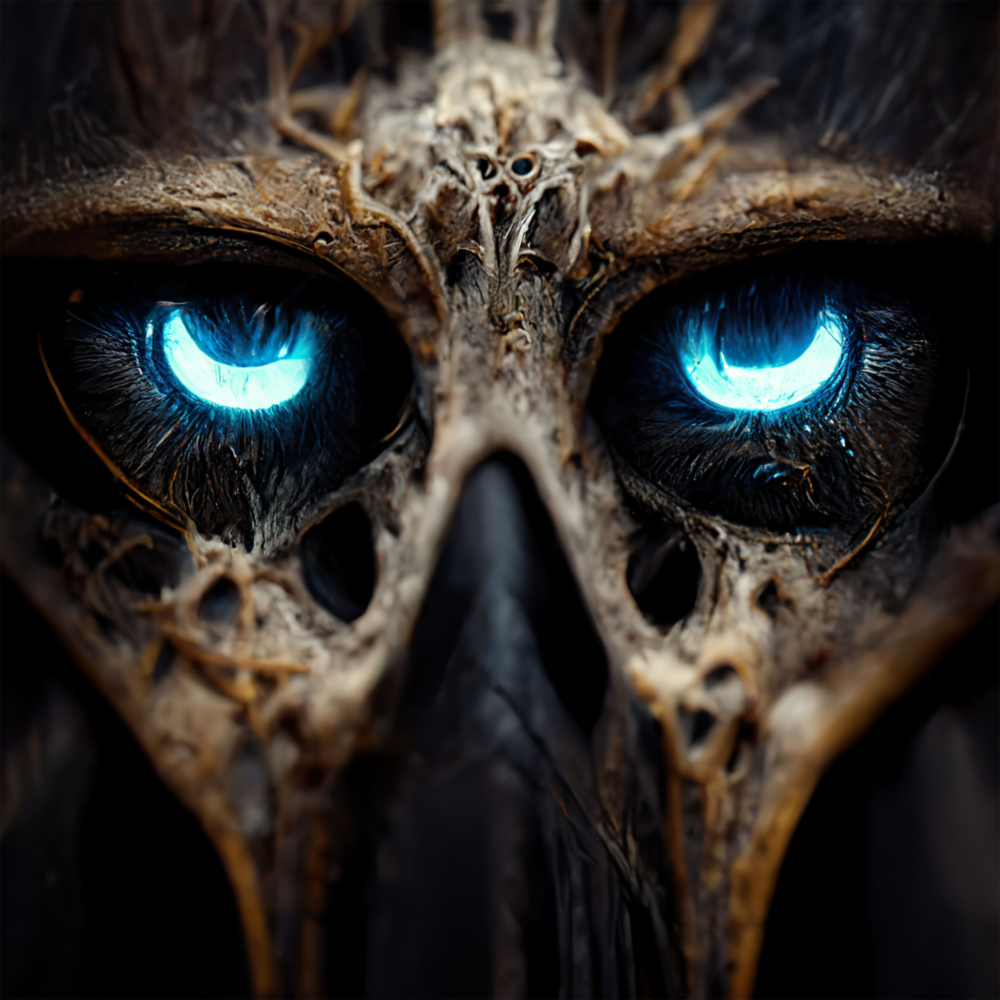 Bravery in The Eyes Glass Wall Art  || Designers Collection
