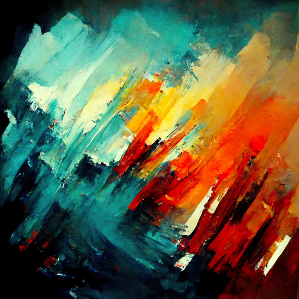 Brush Glass Wall Art  || Designers Collection