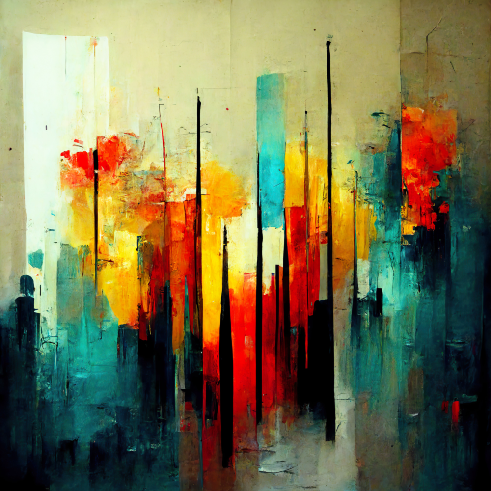 City Silhouette Glass Wall Art  || Designers Collection
