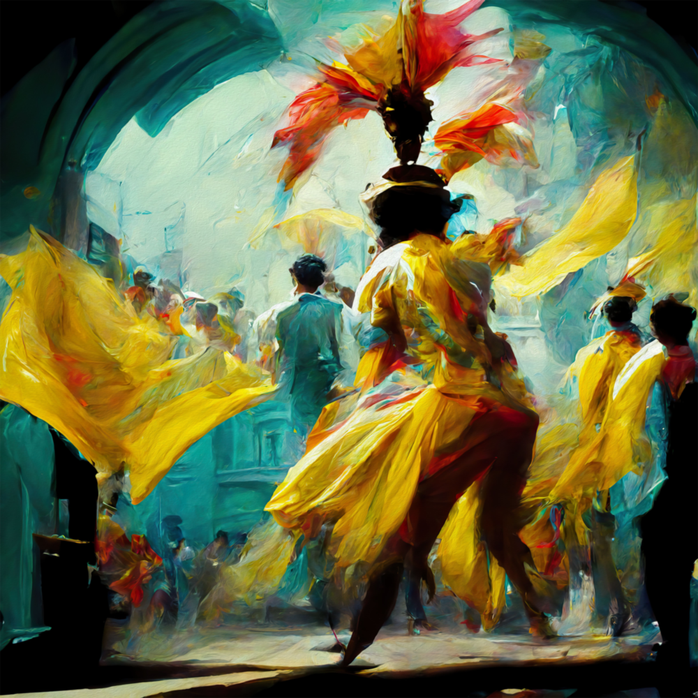 Festival Glass Wall Art  || Designers Collection