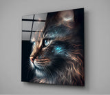 Cat Glass Wall Art  || Designers Collection | Insigne Art Design