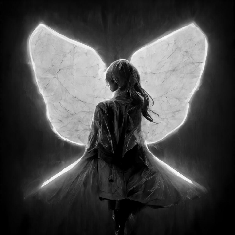 Me Flying Glass Wall Art  || Designer Collection