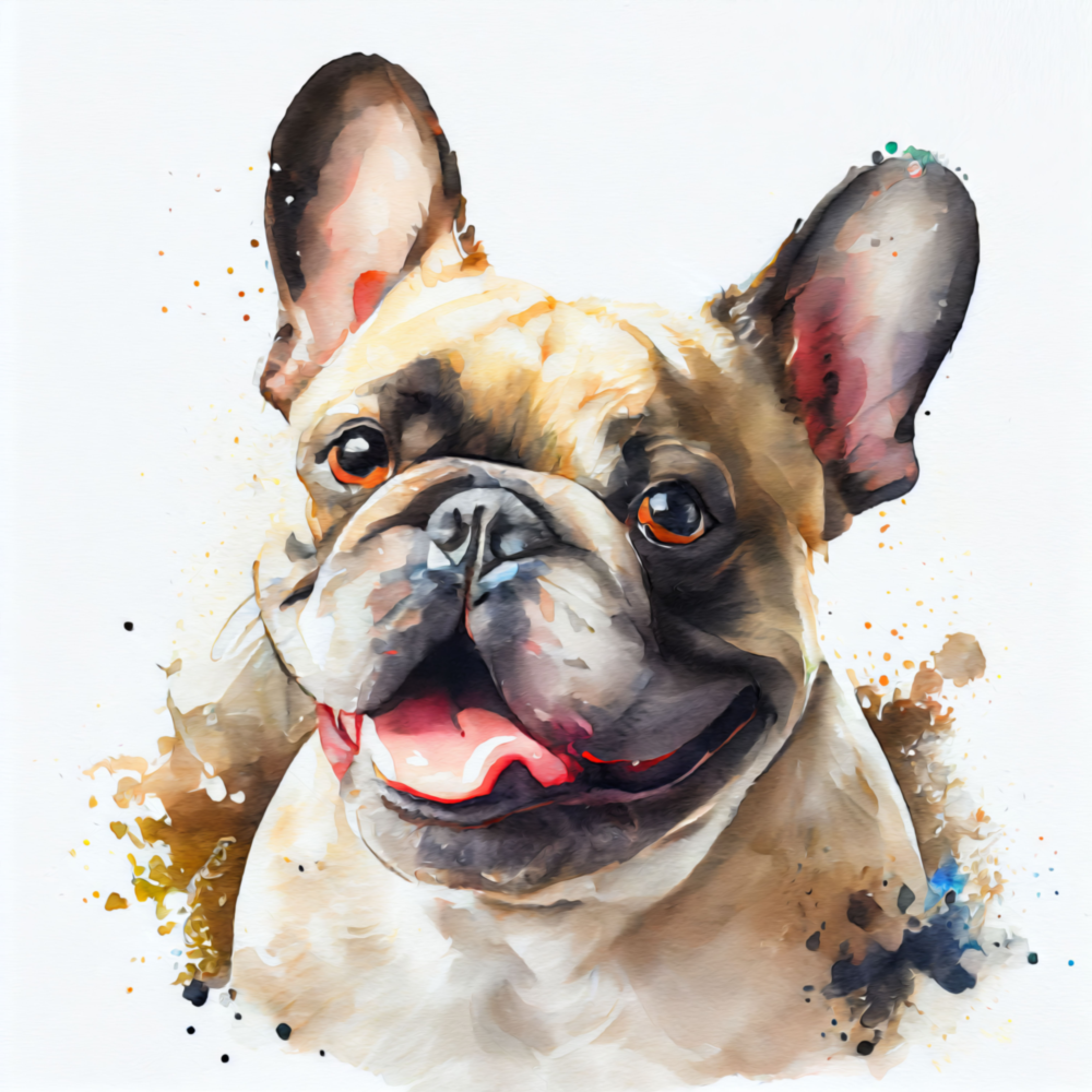 Cute Dog Glass Wall Art  || Designers Collection