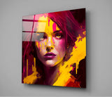 She Glass Wall Art  || Designer Collection | Insigne Art Design
