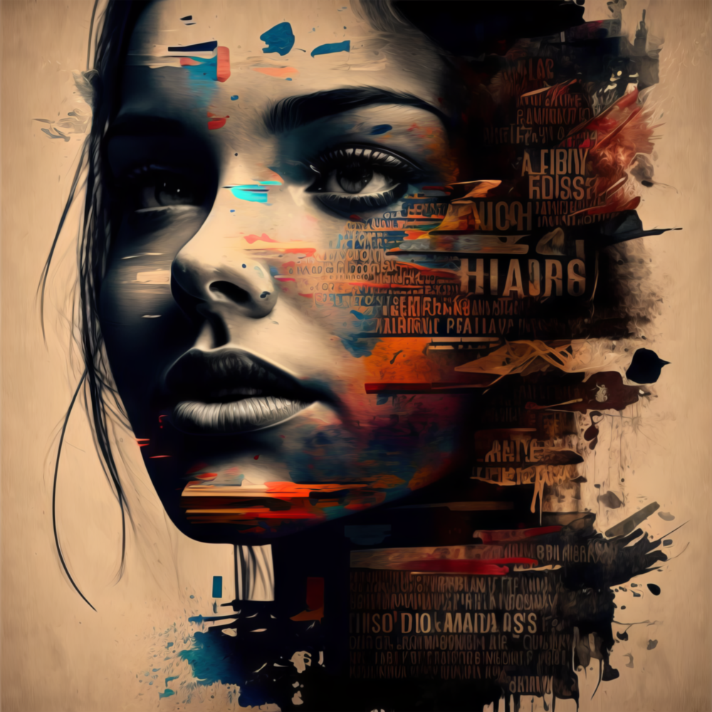 Woman Glass Wall Art  || Designer Collection