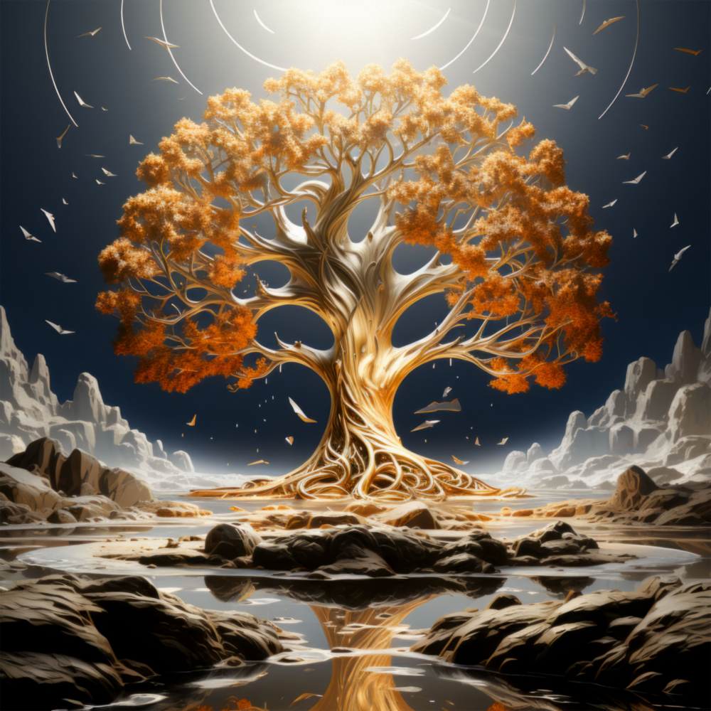 Tree of Life Glass Wall Art|| Designer's Collection