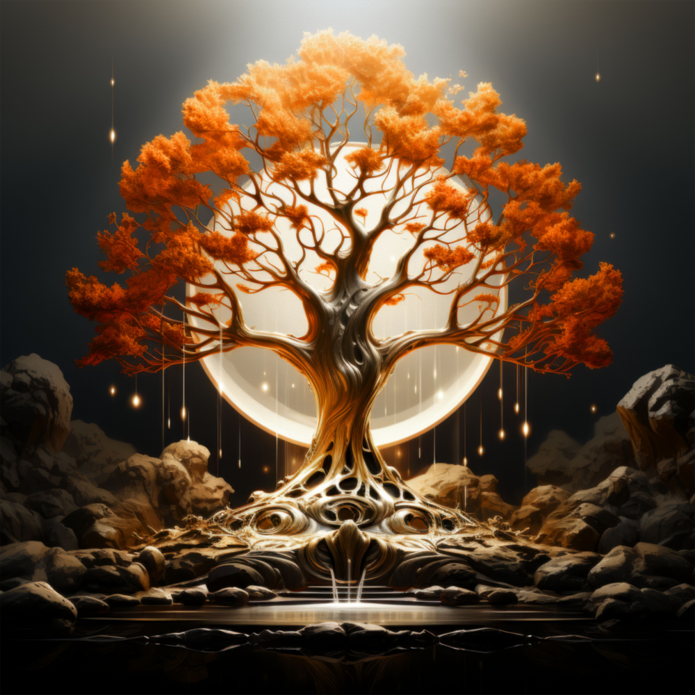Tree of Life Glass Wall Art|| Designer's Collection