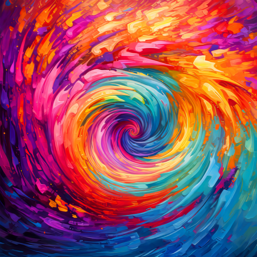 Colorful Hole Glass Wall Art|| Designer's Collection