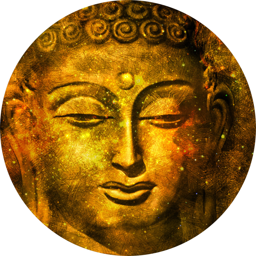 Buddha Glass Wall Art