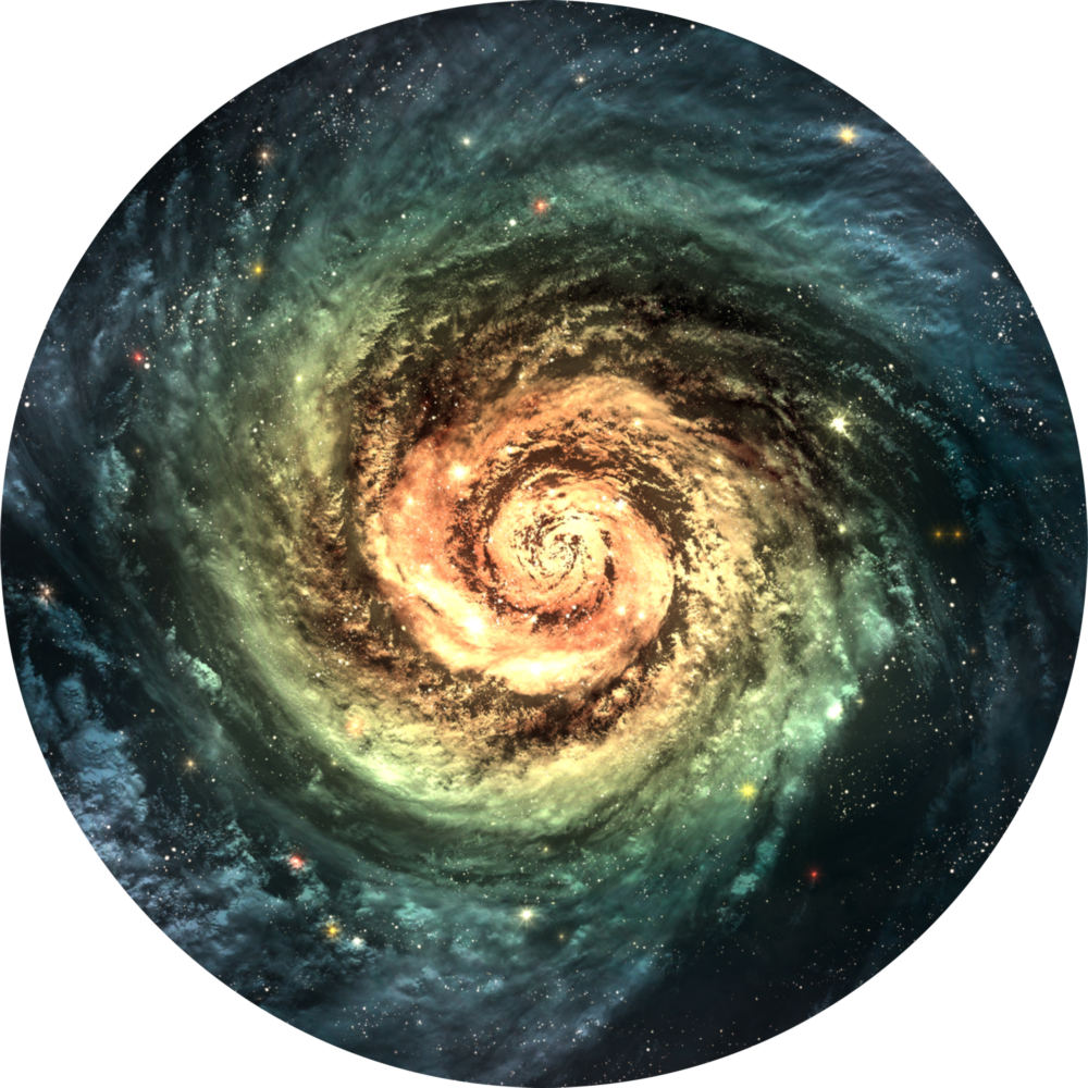 Space Glass Wall Art