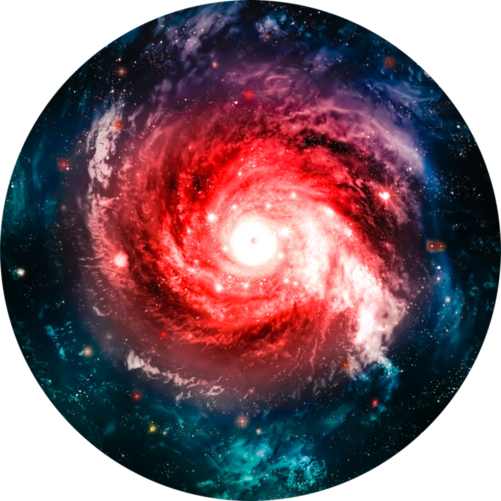 Space Glass Wall Art