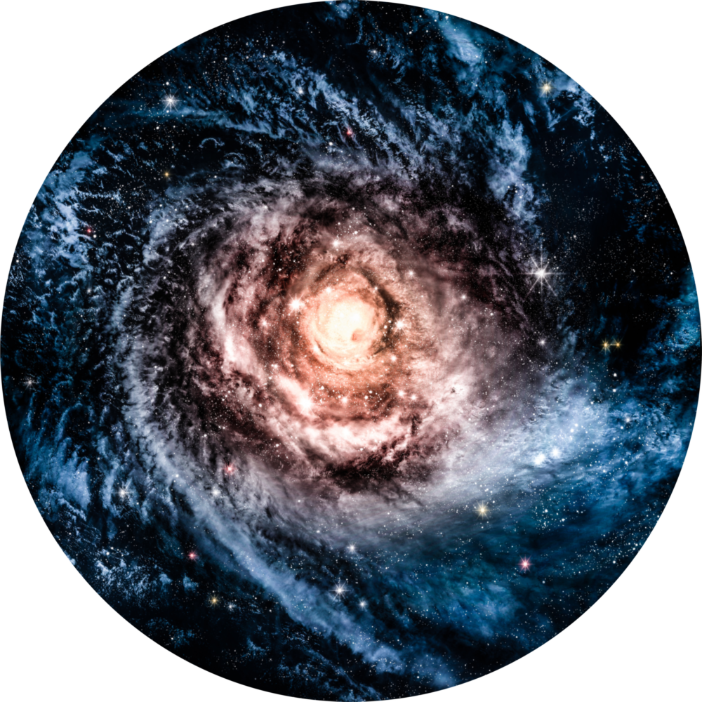 Space Glass Wall Art