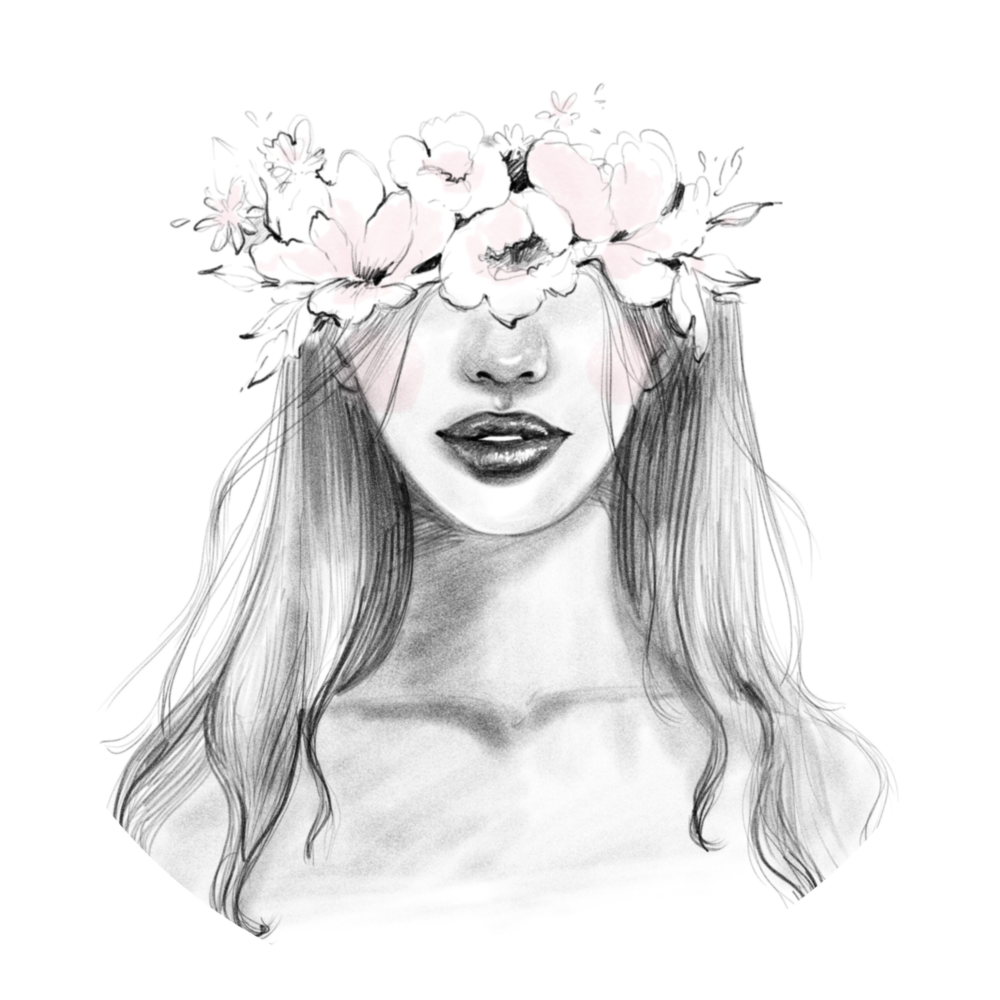 Flower Glass Wall Art