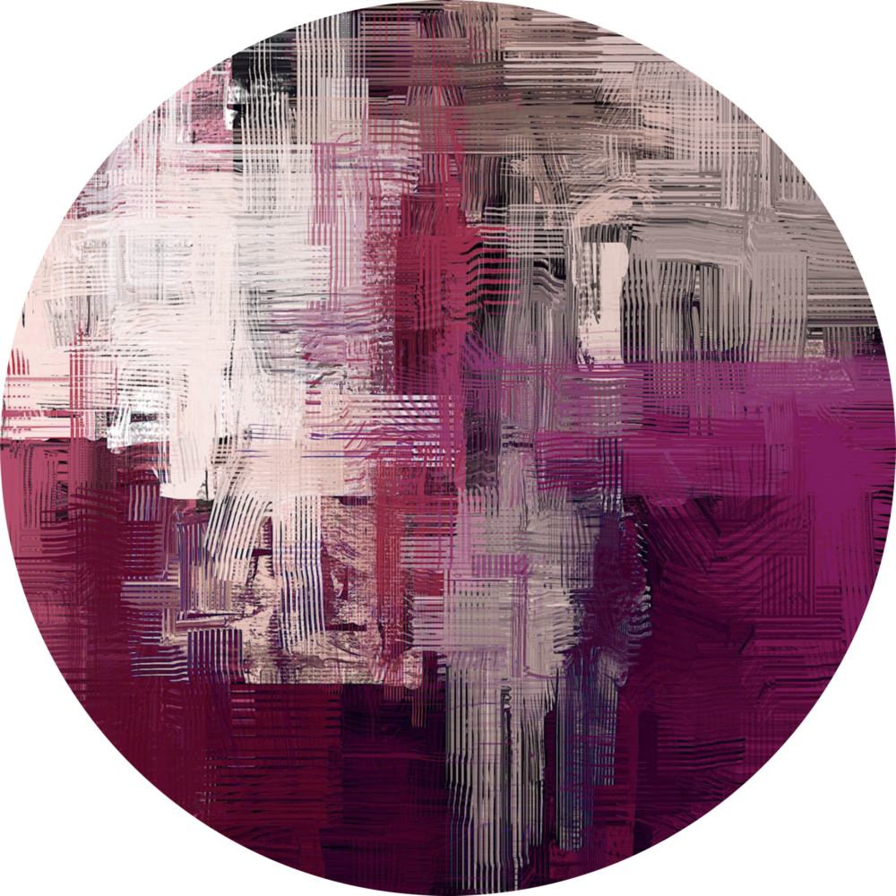 Abstract Glass Wall Art