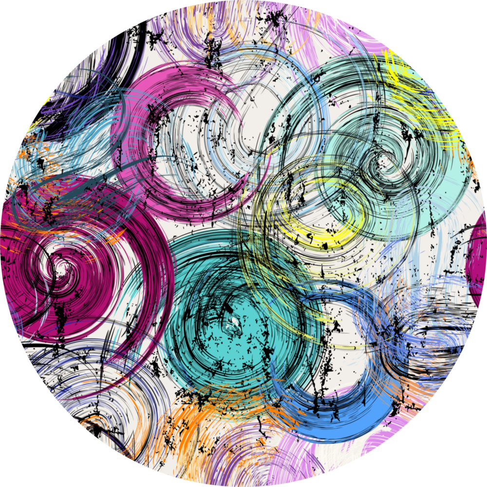 Loop Glass Wall Art