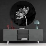 Flower Glass Wall Art