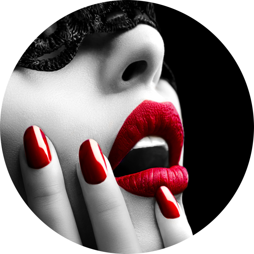 Women's Glass Wall Art