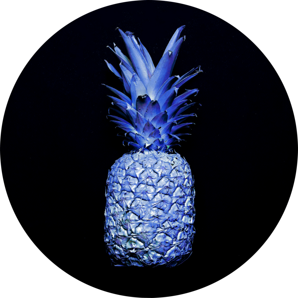 Pineapple Glass Wall Art