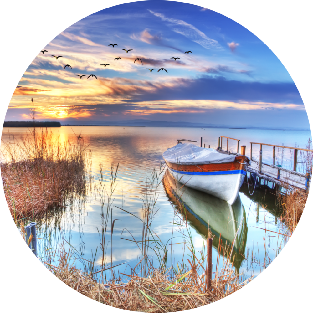 Kayak Glass Wall Art