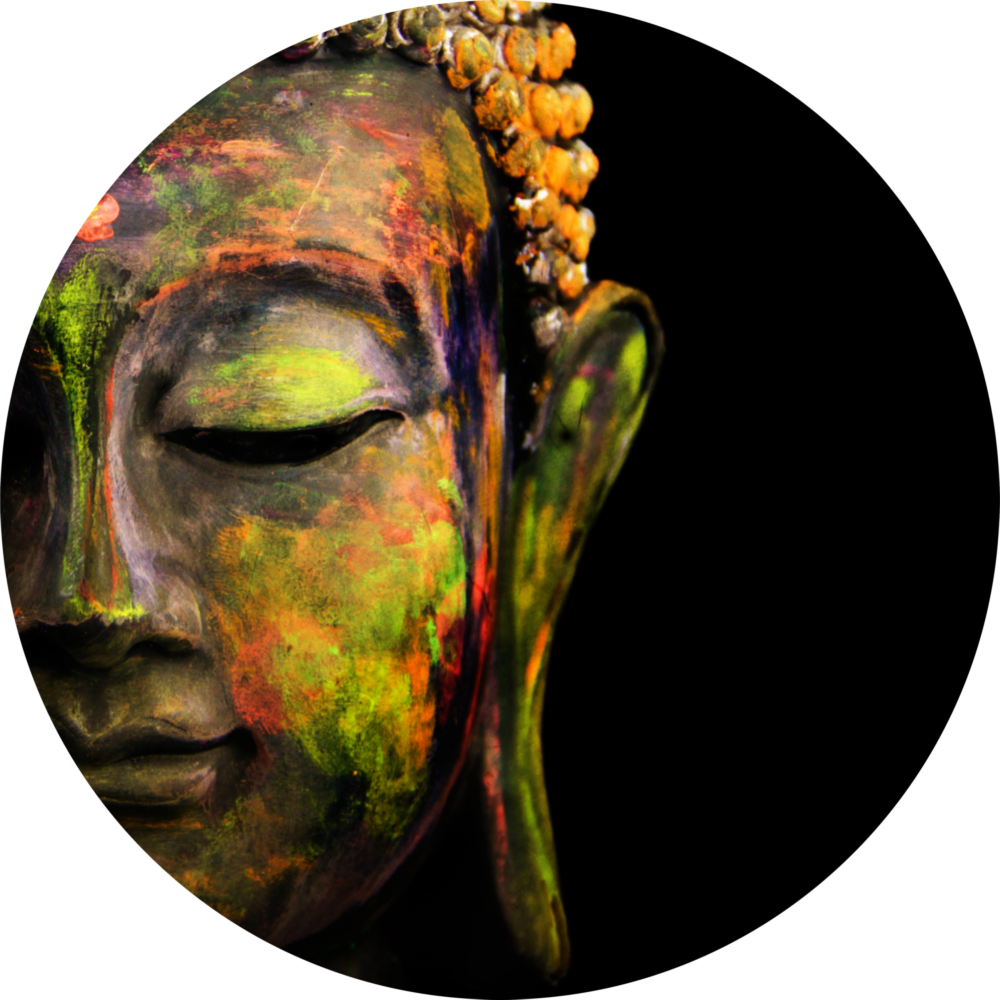 Buddha Glass Wall Art