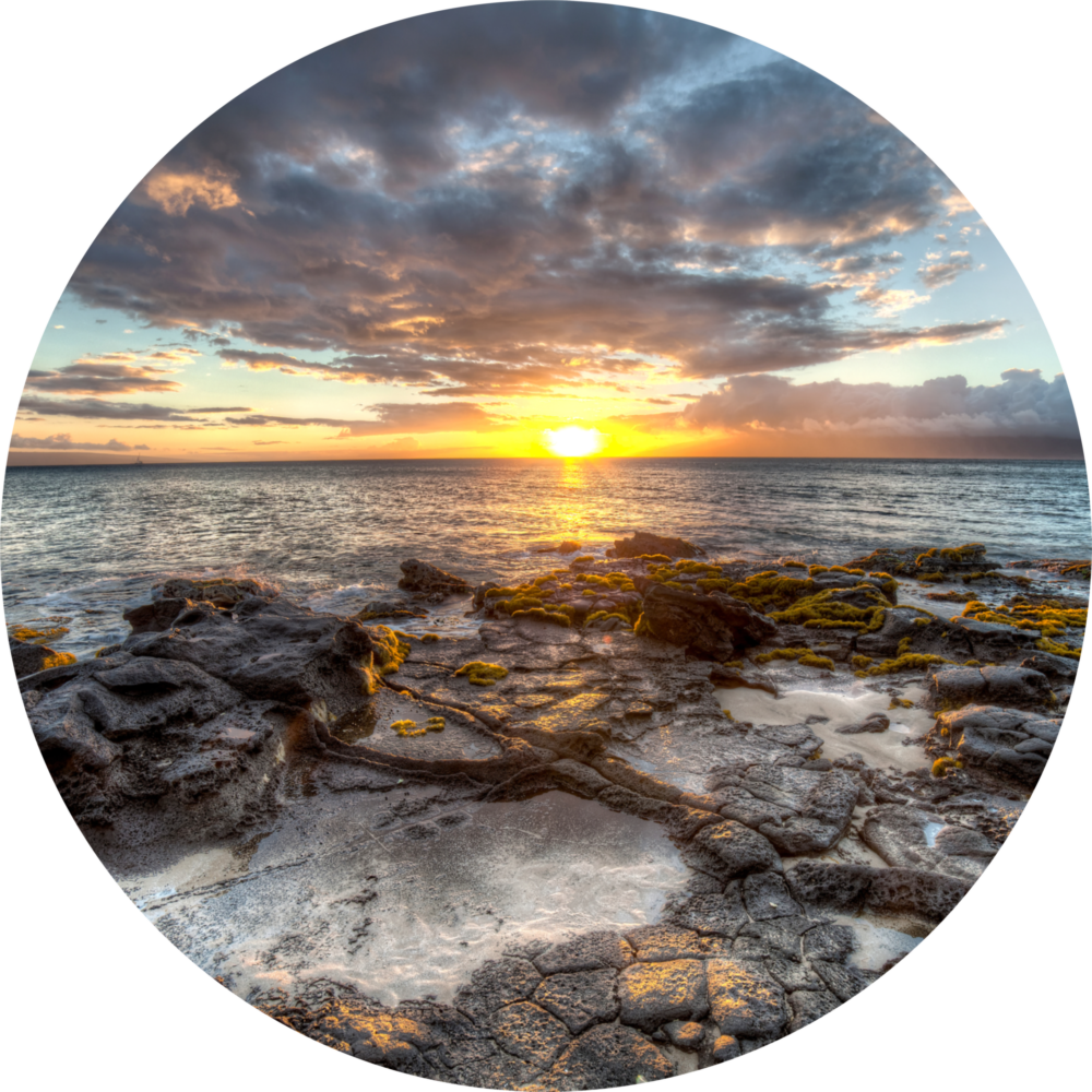 Sunrise Glass Wall Art