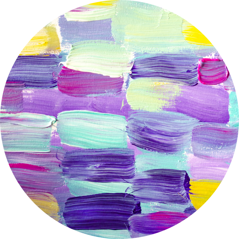 Abstract Glass Wall Art
