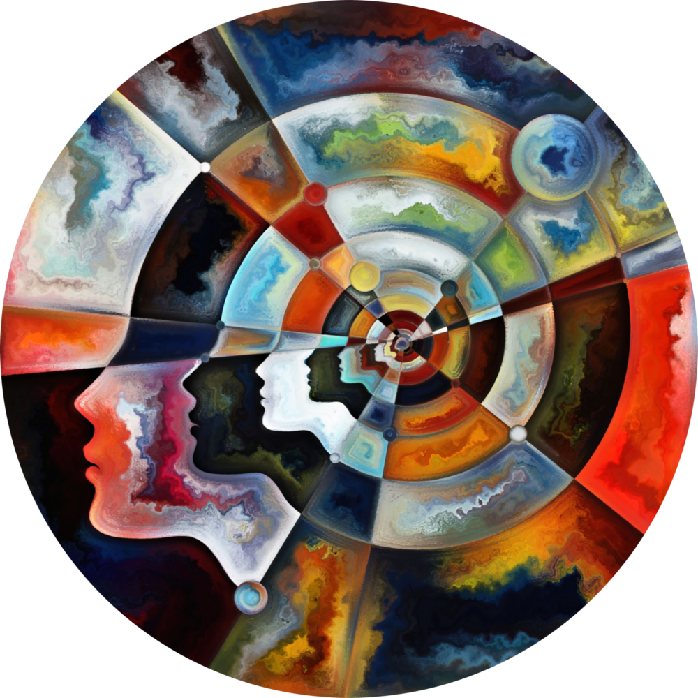 Meditation Glass Wall Art