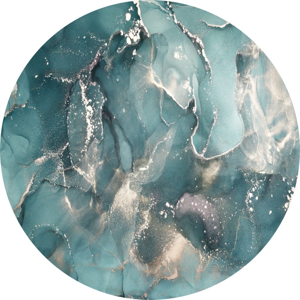 Abstract Flow Glass Wall Art
