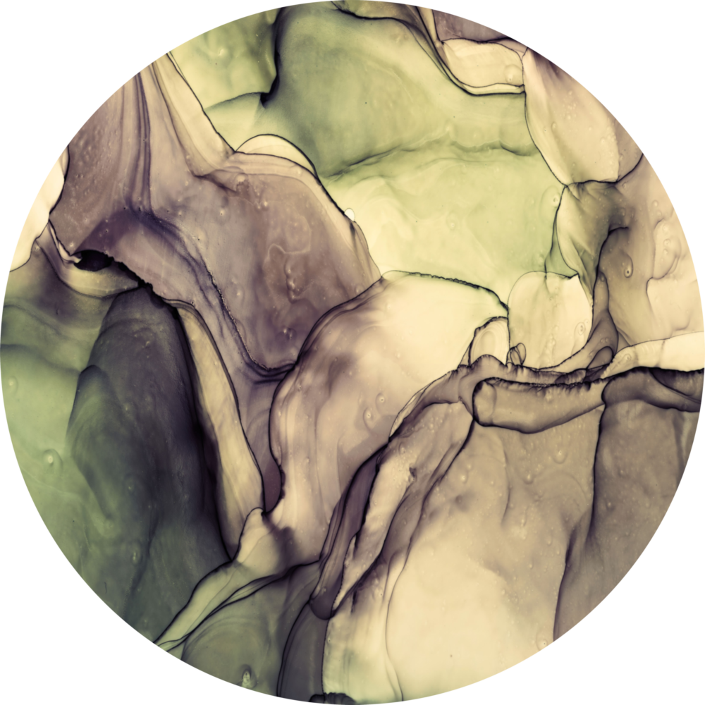 Green Marble Glass Wall Art