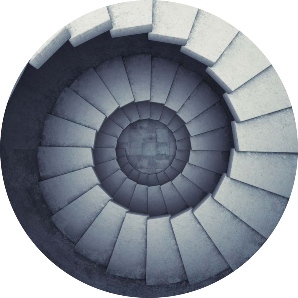 Stair Glass Wall Art