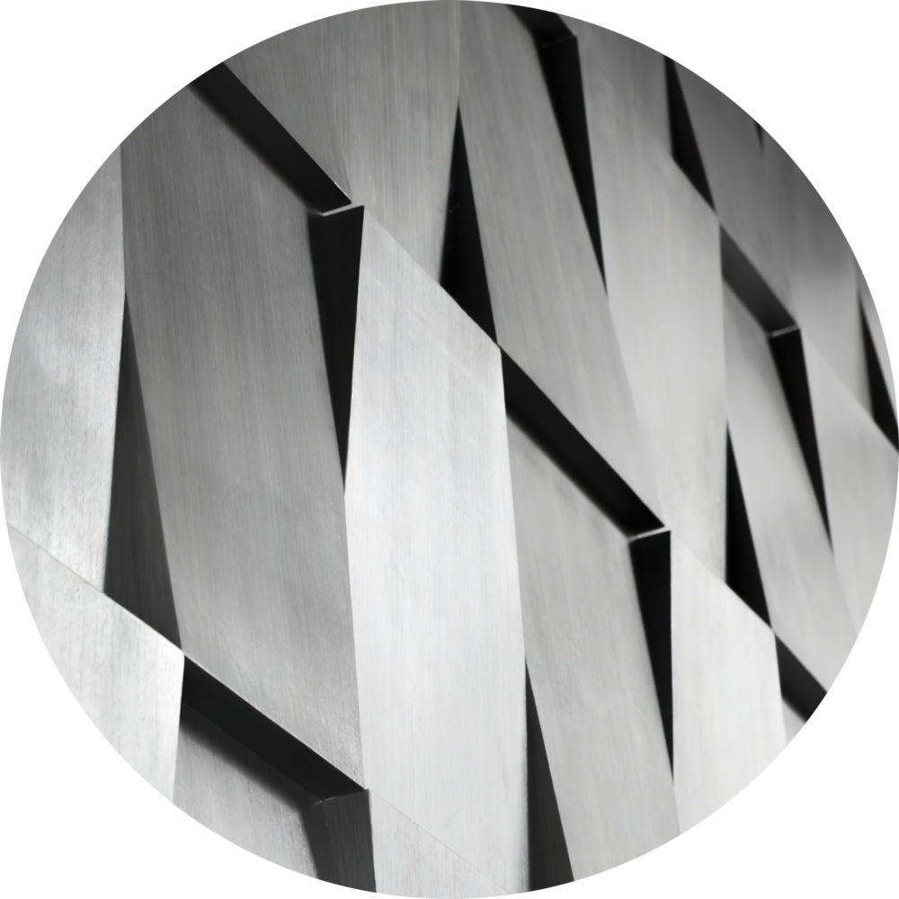 Abstract Glass Wall Art
