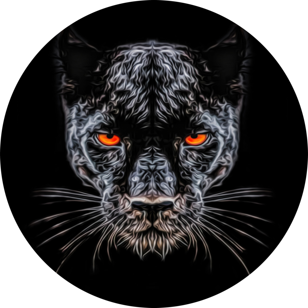 Puma Glass Wall Art