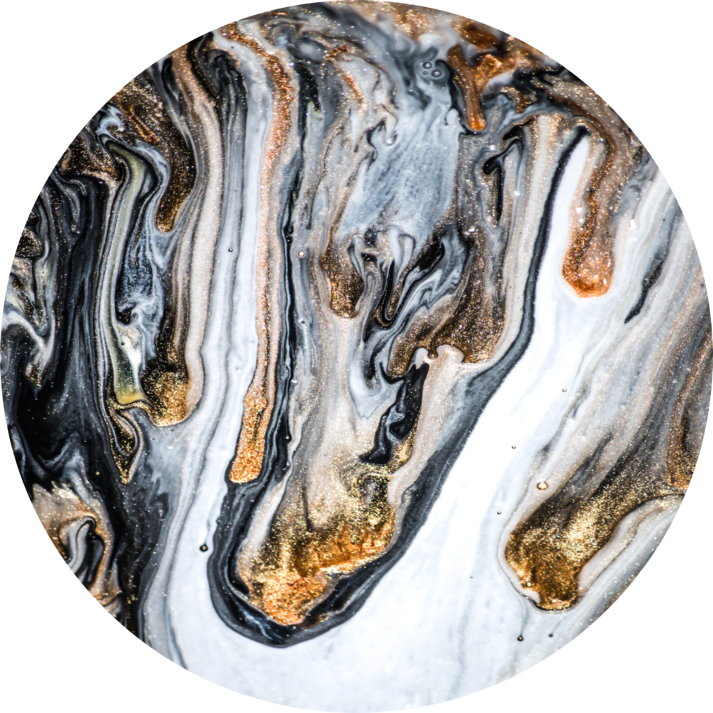 Marble Glass Wall Art