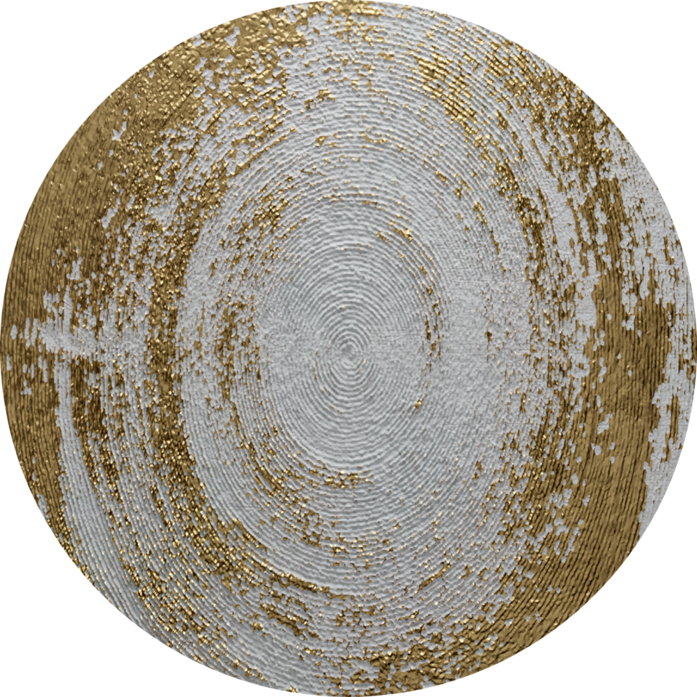 Abstract Loop Glass Wall Art