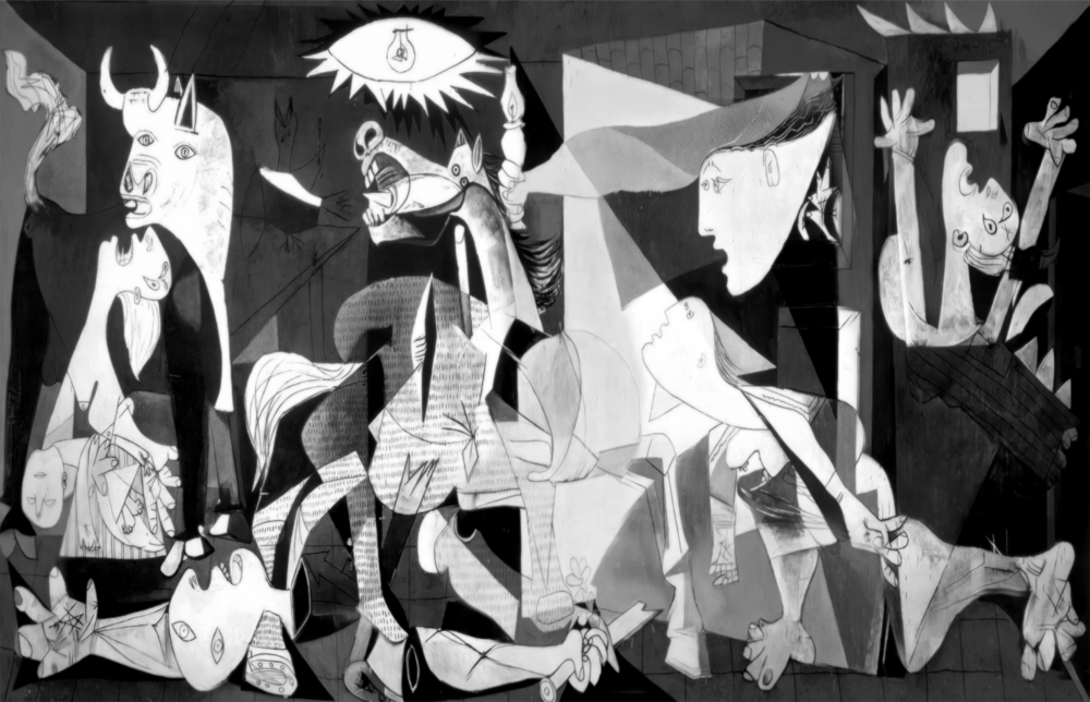 Guernica Glass Wall Art