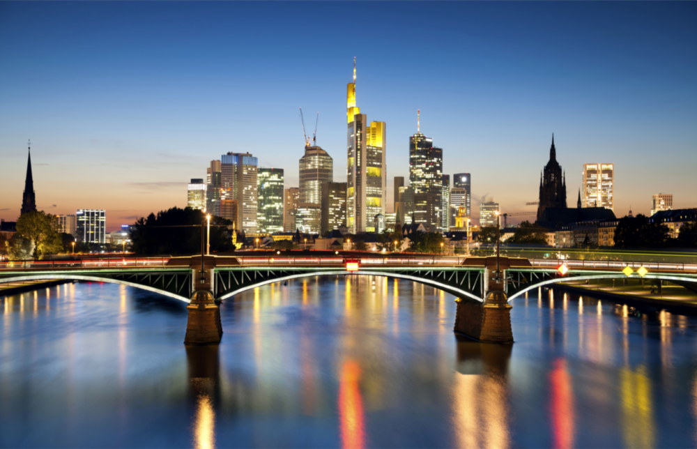 Frankfurt Glass Wall Art