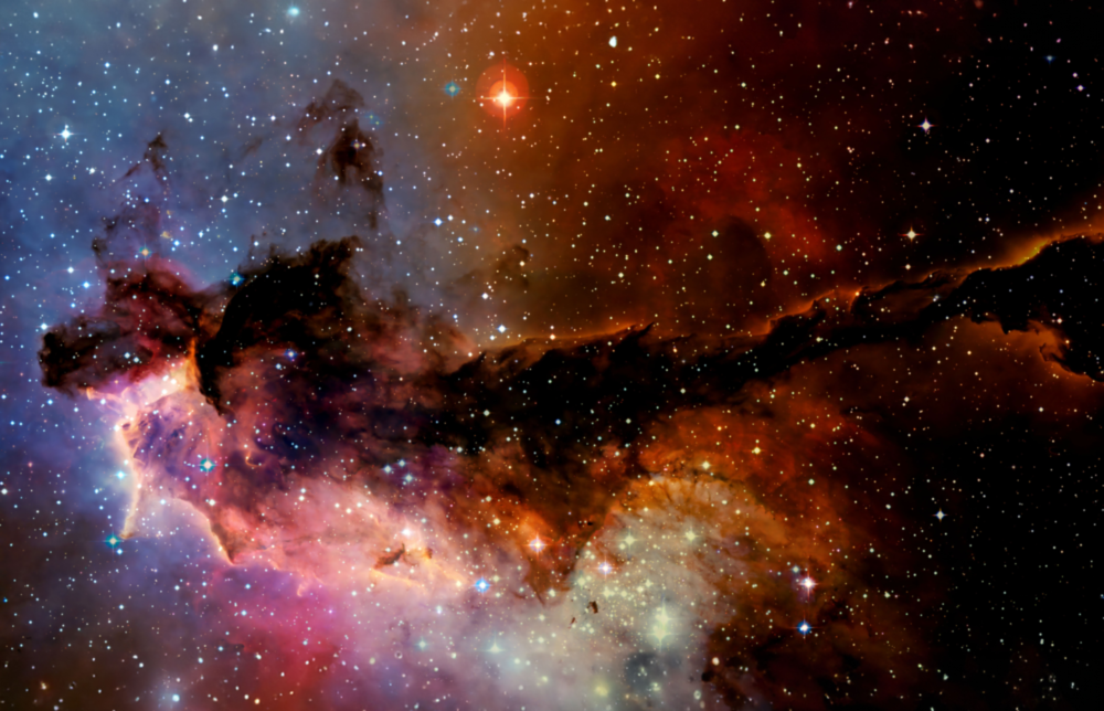 World Of The Galaxy Glass Wall Art