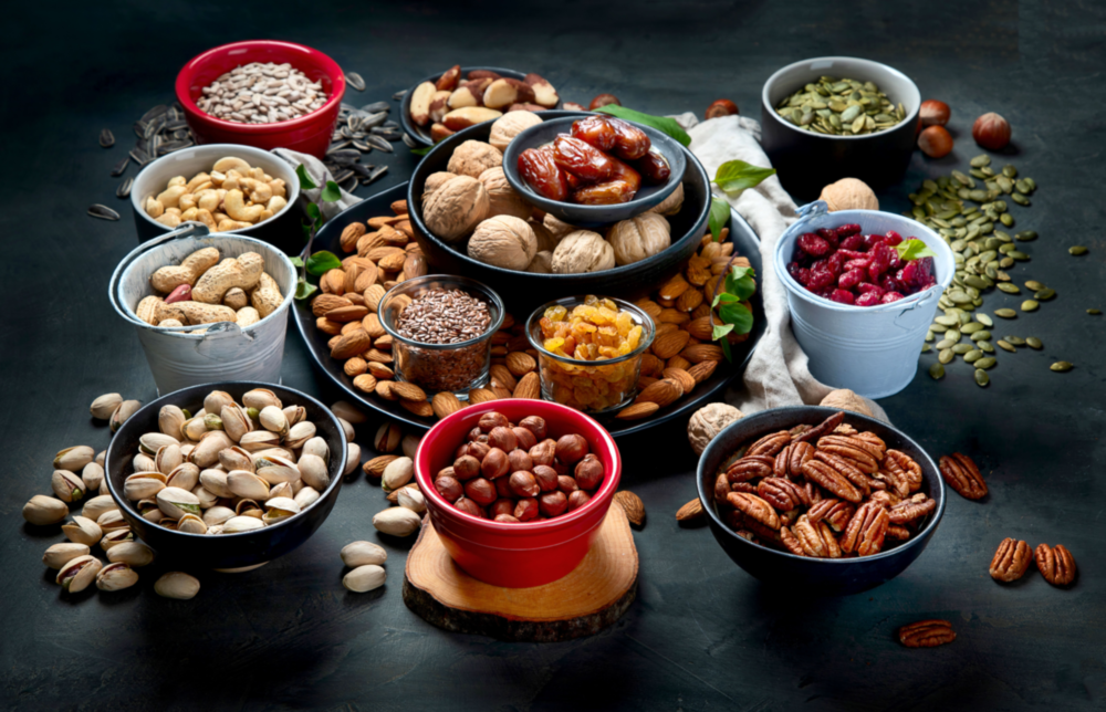 Nuts Glass Wall Art