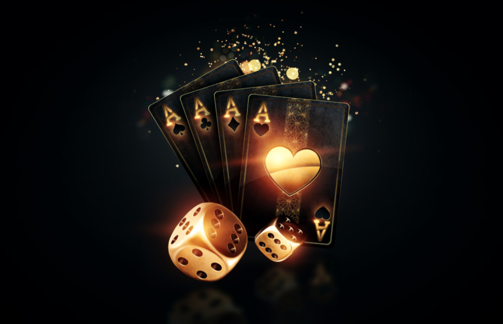 Gambler's Guns Glass Wall Art