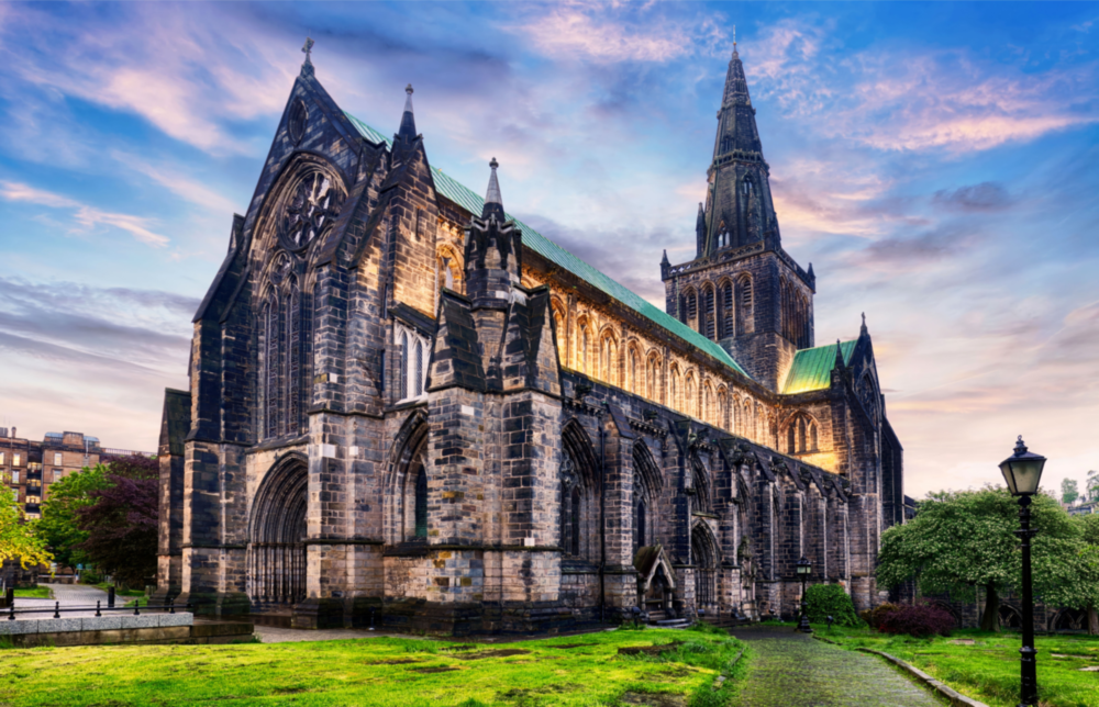 Glasgow Cathedral Glass Wall Art