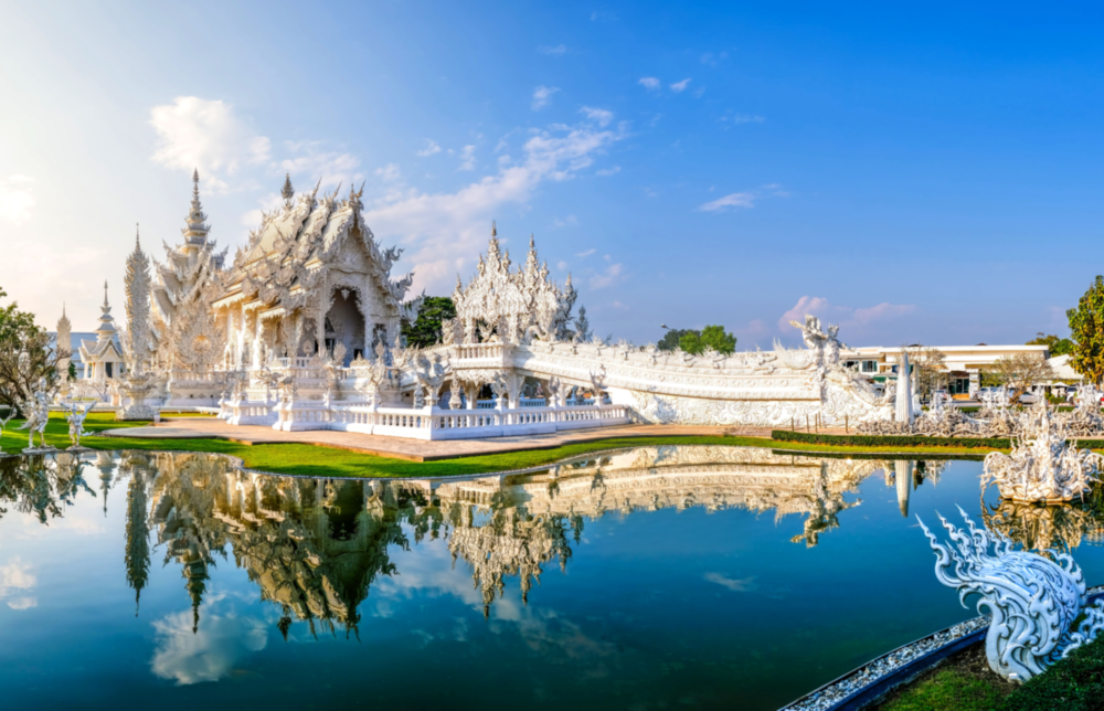 Wat Kong Khun Glass Wall Art