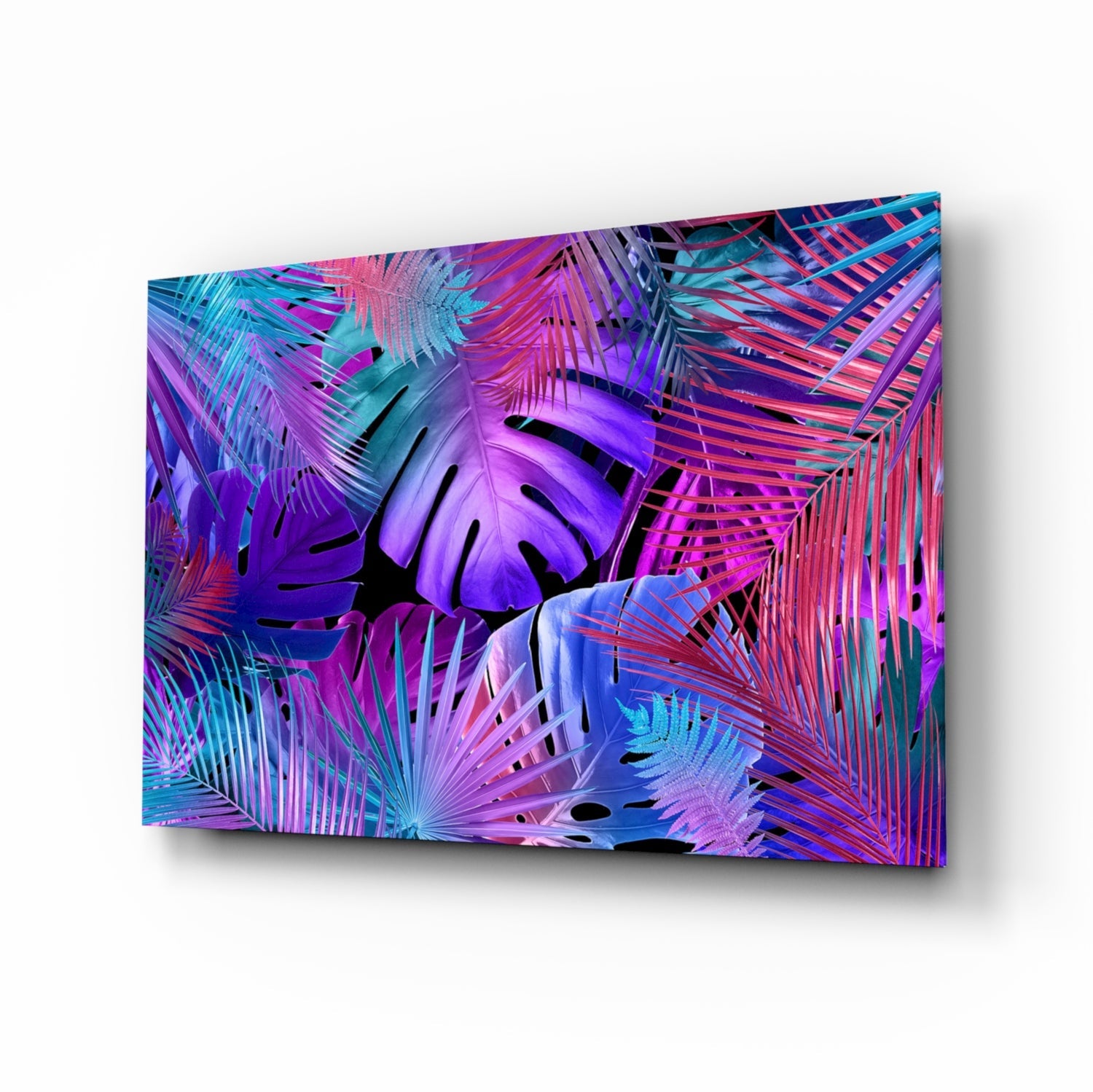 Tropical Vibe Glass Wall Art