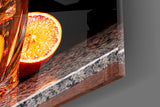 Elegant Cocktail Splash Glass Wall Art